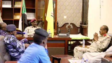 المسار نيوز مدير شرطة ولاية جنوب دارفور يزور قيادة الدعم السريع بنيالا