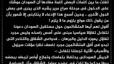 المسار نيوز كلام بفلوس الجيش السودانى قوة وعزيمة وتماسك،،،