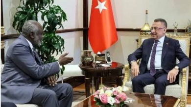 المسار نيوز لقاء يجمع نائب اوردغان ووزير المالية جبريل ابراهيم