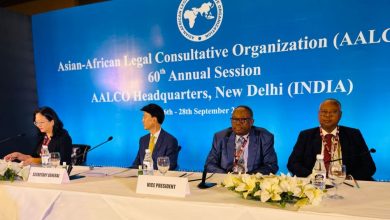 المسار نيوز كلمة وزير العدل في الدورة 60 للمنظمة الاستشارية القانونية الآسيوية الأفريقية(آلكو)