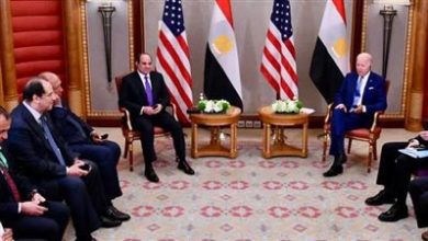 المسار نيوز بايدن في مصر.. وملفات الامن المائي والحرب الروسية أبرز الموضوعات