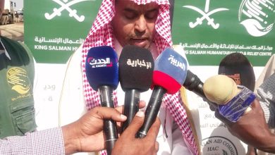 المسار نيوز مفوضية العون الانساني تدشن اكثر من 52 الف طن قمح منحة سعودية