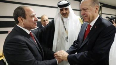 المسار نيوز لقاء نادر بين أردوغان والسيسي