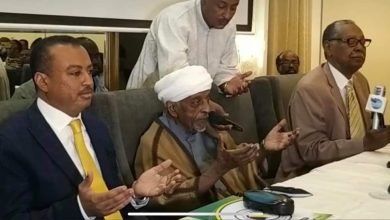 المسار نيوز كلمة السيد جعفر الميرغني نائب رئيس الإتحادي الأصل في المؤتمر الصحافي الذي عقده الحزب اليوم
