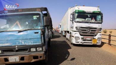 المسار نيوز قرار رسمي بمنع الشاحنات المصرية دلت الحمولة الزائدة