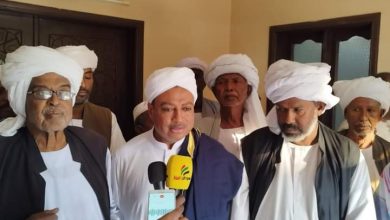 المسار نيوز الميرغني يلتقي وفد الإدارات الأهلية بشرق السودان