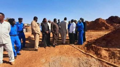 المسار نيوز مدير عام سكك حديد السودان يتفقد العمل بجسر الفولة