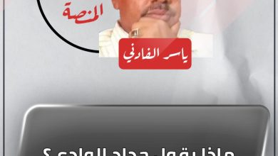 المسار نيوز ماذا يقول جداد الوادي؟