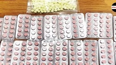 المسار نيوز ضبط مسافر بحوزته (190)حبة كوزموز
