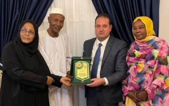 المسار نيوز القاهرة تكرم أسرة شاب سوداني انقذ سيدة مصرية من الموت