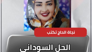 المسار نيوز الحل السوداني وحديث السيد جعفر