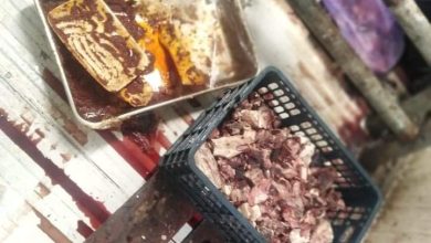 المسار نيوز ضبط مواد غذائية فاسدة بمركز تجاري بالخرطوم بحري