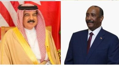 المسار نيوز رئيس مجلس السيادة يتلقى إتصالاً هاتفياً من ملك البحرين