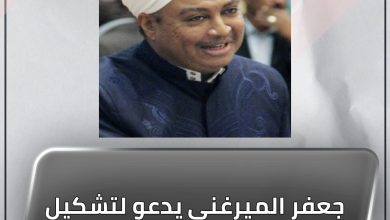 المسار نيوز جعفر الميرغني يدعو لتشكيل حكومة مدنية من الكفاءات