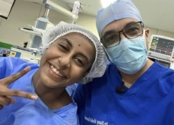 طبيب مصري يعيد الأمل لطفلة سودانية بعد عالجها من مرض نادر 1 المسار نيوز طبيب مصري يعيد الأمل لطفلة سودانية بعد عالجها من مرض نادر