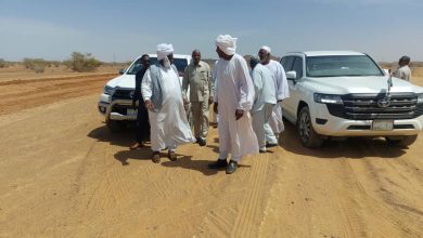 المسار نيوز والي نهر النيل يتفقد العمل الجاري بطريقي الشبيليه وقدو ويؤكد اهمية هذه الطرق ويشيد بالشركة المنفذة