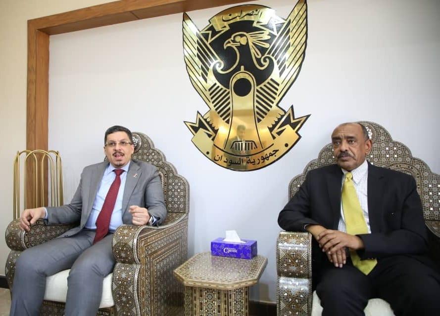 وزير الخارجية اليمني يصل الخرطوم 1 المسار نيوز وزير الخارجية اليمني يصل الخرطوم