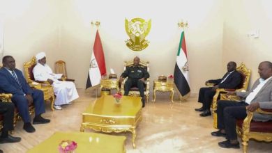 المسار نيوز رئيس مجلس السيادة يلتقي وفد جماعة أنصار السنه