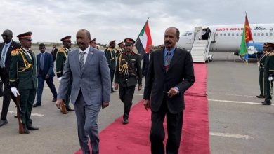 المسار نيوز الرئيس الاريتري يستقبل رئيس مجلس السيادة