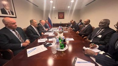 المسار نيوز رئيس مجلس السيادة يلتقي وزير الخارجية الروسي