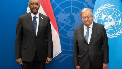 المسار نيوز رئيس مجلس السيادة يلتقي الأمين العام للأمم المتحدة