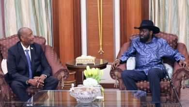 المسار نيوز رئيس مجلس السيادة يلتقي رئيس جمهورية جنوب السودان سلفاكير ميارديت