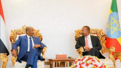 المسار نيوز البرهان يصل أديس أبابا ويلتقي برئيس الوزراء الإثيوبي