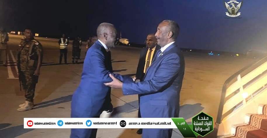 المسار نيوز بعد زيارة رسمية لإثيوبيا- رئيس مجلس السيادة القائد العام يعود للبلاد